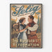 Vintage Western Plakat The Rustler's Reformation