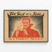 Plakat Vintage The Sale of a Soul af F. Frankfort Moore — indrammet kunstværk på væggen