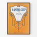 Vintage plakat The Sentinel Asleep - Vintage vægdekoration