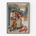 Vintage Vesten Plakat Sheriffs Belønning