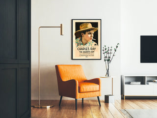 Vintage plakat The Sheriff's Son western retro indretning