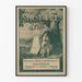 Vintage plakat The Shuttle af Frances Hodgson Burnett