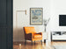 Vintage plakat The Singer in the Gallery-stil musikplakat