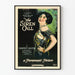Vintage plakat The Siren Call – Retro biograf vægdekoration