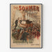 Vintage plakat The Sohmer Piano - Musik vægdekoration