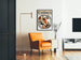 Vintage plakat af Mercury, Guden for Hastigheden