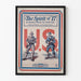 Vintage US Army Plakat Krig 1917 Vægdekoration