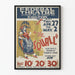 Vintage teaterplakat "The Squall" - Retro vægdekoration