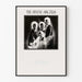 Dekorativ plakat i The Staple Singers-stil linoleumssnit