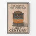 Vintage plakat The Story of the Trolley Car