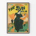 Vintage kunstplakat 'If You See It in The Sun' til vægdekoration