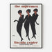 Vintage plakat The Supremes ved Lincoln Center 1965