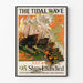 Vintage plakat The Tidal Wave - 95 både skudt i 1918