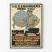 Rekrutteringsplakat U.S. Engineers - Vintage militærplakat