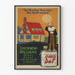Vintage plakat af Sherwin-Williams maling til hjemmet, varmebestandig