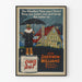 Vintage plakat af Sherwin-Williams husmaling - Regnbeskyttelse