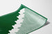Plakat The Western Wind design minimalist grøn og hvid
