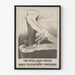 Vintage plakat af den globale nedrustningskonference
