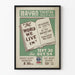 Vintage teaterplakat 'The World We Live In' - Retro vægdekoration