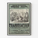 Gammel plakat Teater Beaumarchais Les Traboucayres - Vintage vægdekoration