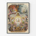 Dekorativ plakat af Cocherie-teatret vintage