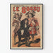 Plakat Teateret Gaîté Le Bossu Vægdekoration Vintage