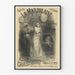 Vintage plakat La Marjolaine - Opéra Bouffe ved Renaissance Teatret