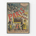 Vintage plakat af teateret Théâtre de la Renaissance Paris uden Paris