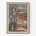 Plakat Teateret Ambigu - Porthos' Søn