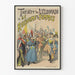 Plakat Teateret Eldorado Kongeriget Kvinder - Vintage Vægdekoration