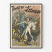 Vintage plakat Théâtre Eldorado Kvindernes Rige