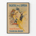 Vintage plakat af Operaens Teater - Store Maskebal