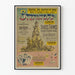 Plakat Teateret Bouffes-du-Nord Stefanoff - Vintage vægdekoration Paris