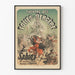 Plakat Teateret Folies-Bergère Sfinxer vintage