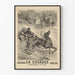 Gammel plakat La Cosaque Théâtre des Variétés
