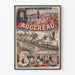 Vintage plakat af Château d'Eau teater - Drama Augereau i 5 akter