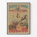 Vintage plakat af Teatret Gymnase - Landet af Guld