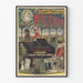 Vintage plakat af det historiske teater Marie Stuart, Skotlands dronning