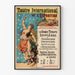 Plakat for Det Internationale Udstillings Teater - Store Egyptiske Trup