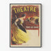 Plakat Moderne Teater Hver Aften - Vintage Vægdekoration