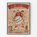 Vintage plakat for Robert-Houdin Teaterets Fantastiske Forestilling