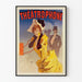 Vintage plakat af Théâtrephone Art Nouveau til elegant vægdekoration