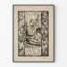 Plakat Ex Libris Théodule Comte de Grammont - Vintage vægdekoration