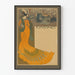 Vintage plakat af Thermes Liégeois Casino til vægdekoration