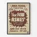Plakat Teater Baker Federal - These Few Ashes