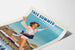 Vintage plakat Sun Valley Denne Sommer Chicago North Western Line