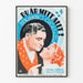 Vintage romantisk plakat med Benjamino Gigli og Isa Miranda