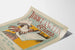 Vintage plakat Thrice a Week World til vægdekoration