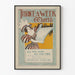 Vintage plakat Thrice a Week World til vægdekoration