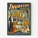 Plakat Magiker Thurston - Vintage Trylleshow